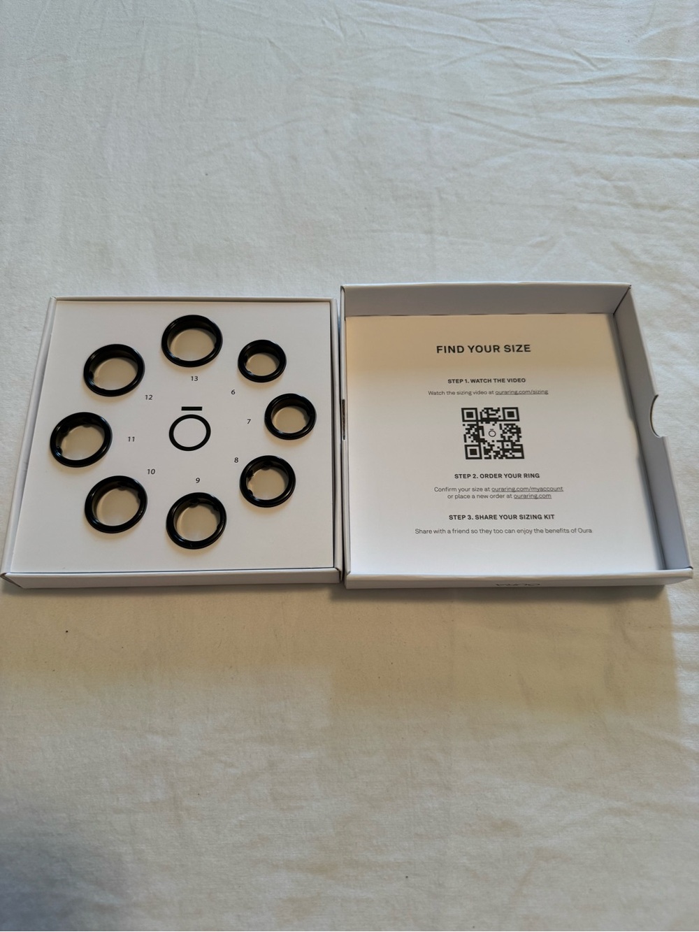 Oura Ring Sizing Kit Gen 3 Smart Ring Size Set Complete Boxed